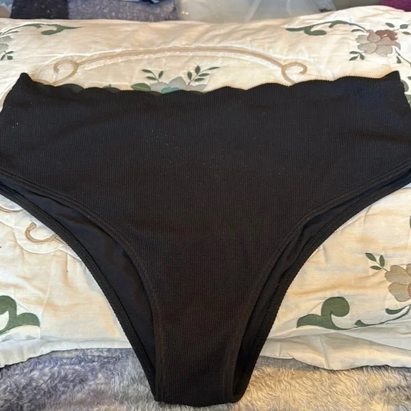 Zaful Black Bikini Classic Swimwear NWT XXL - Picture 6 of 9